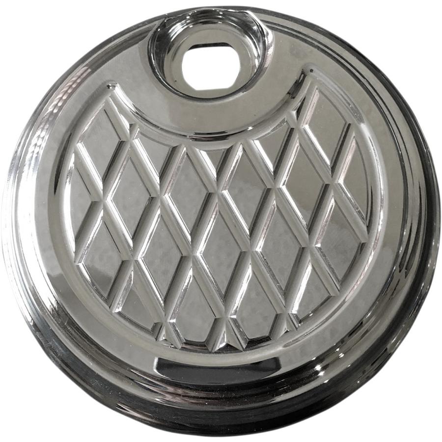 EDDIE TROTTA DESIGNS エディートロッタデザイン フューエルキャップ PLAT CUT クローム 【DOOR FUEL CHR [0703-0781]】 ガソリンタンクキャップカバー 外装