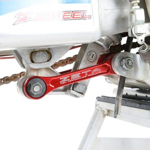 ZETA ジータ アジャスタブルリンクキット CRF250R CRF450R HONDA ホンダ 車高調キット・リンク サスペンション 足回りの画像