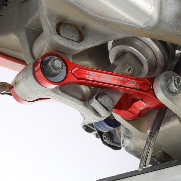 ZETA ジータ アジャスタブルリンクキット CRF250R CRF450R HONDA ホンダ 車高調キット・リンク サスペンション 足回りの画像
