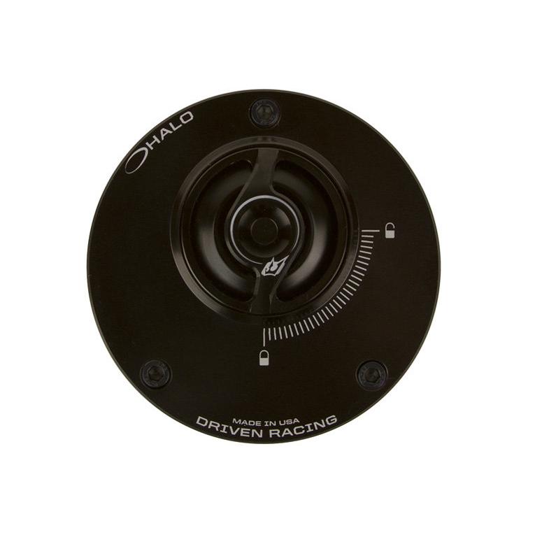 DRIVEN ドリブン D-Axis HALO フュエルキャップ カラー：ブラック Daytona 675 675R Street Triple 765 R Speed 1050 TRIUMPH トライアンフ タンク関連 外装 | DRIVEN