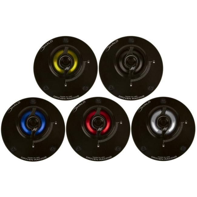 DRIVEN ドリブン D-Axis HALO フュエルキャップ カラー：ブラック Daytona 675 675R Street Triple 765 R Speed 1050 TRIUMPH トライアンフ タンク関連 外装 | DRIVEN | 01