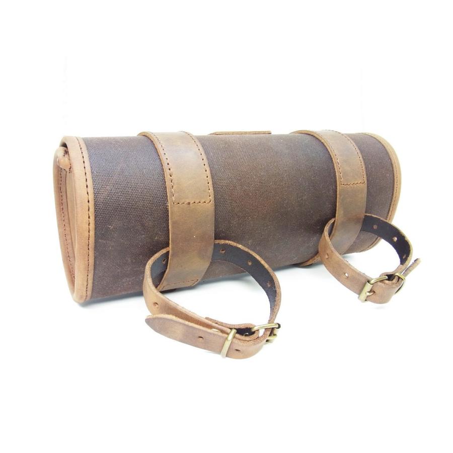 LONGRIDE ロングライド ヘリテージ ツールバッグ・ラウンド カラー：ブラウン ツールバッグ バッグ | ブランド登録なし | 01