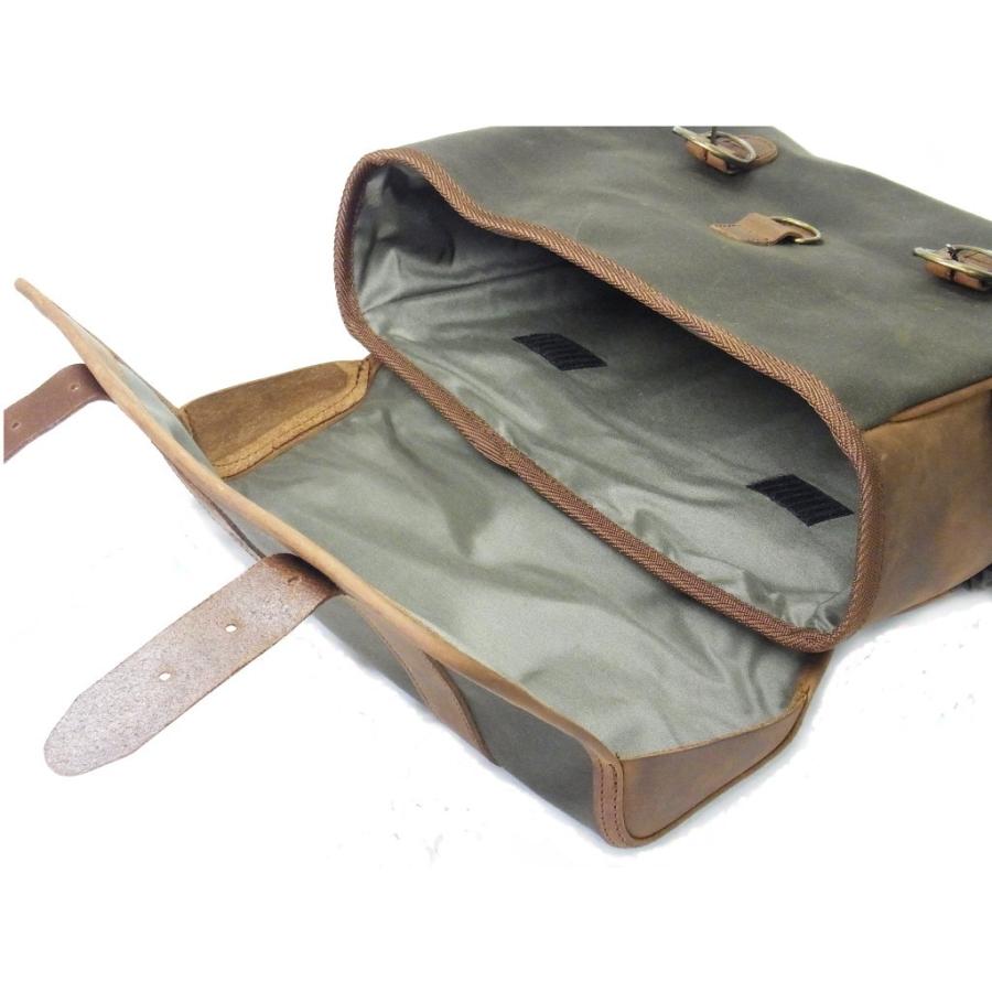 LONGRIDE ロングライド ヘリテージ サドルバッグ・リッドフラップ カラー：カーキ サイドバッグ 車体用バッグ・ケース | ブランド登録なし | 03