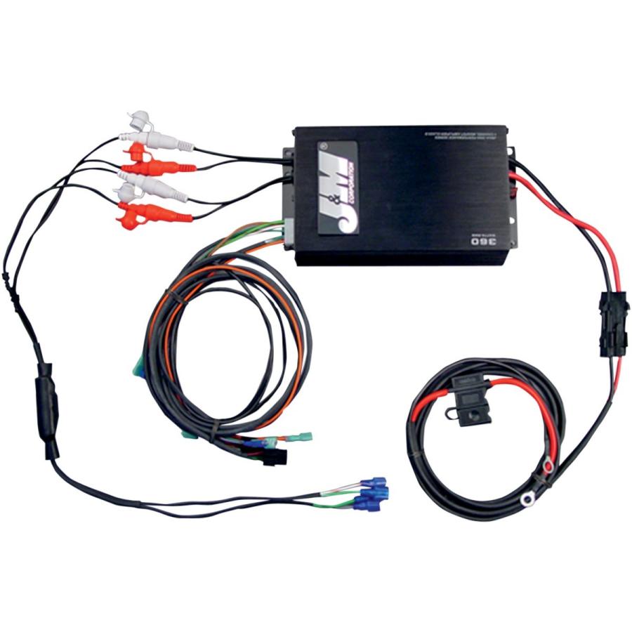 J \u0026 M ジェーアンドエム アンプキット PERFORMANCE SERIESモデル 4x360W ユニバーサル【AMP PERF 4X360W UNIV】 HARLEY-DAVIDSON ハーレーダビッドソン