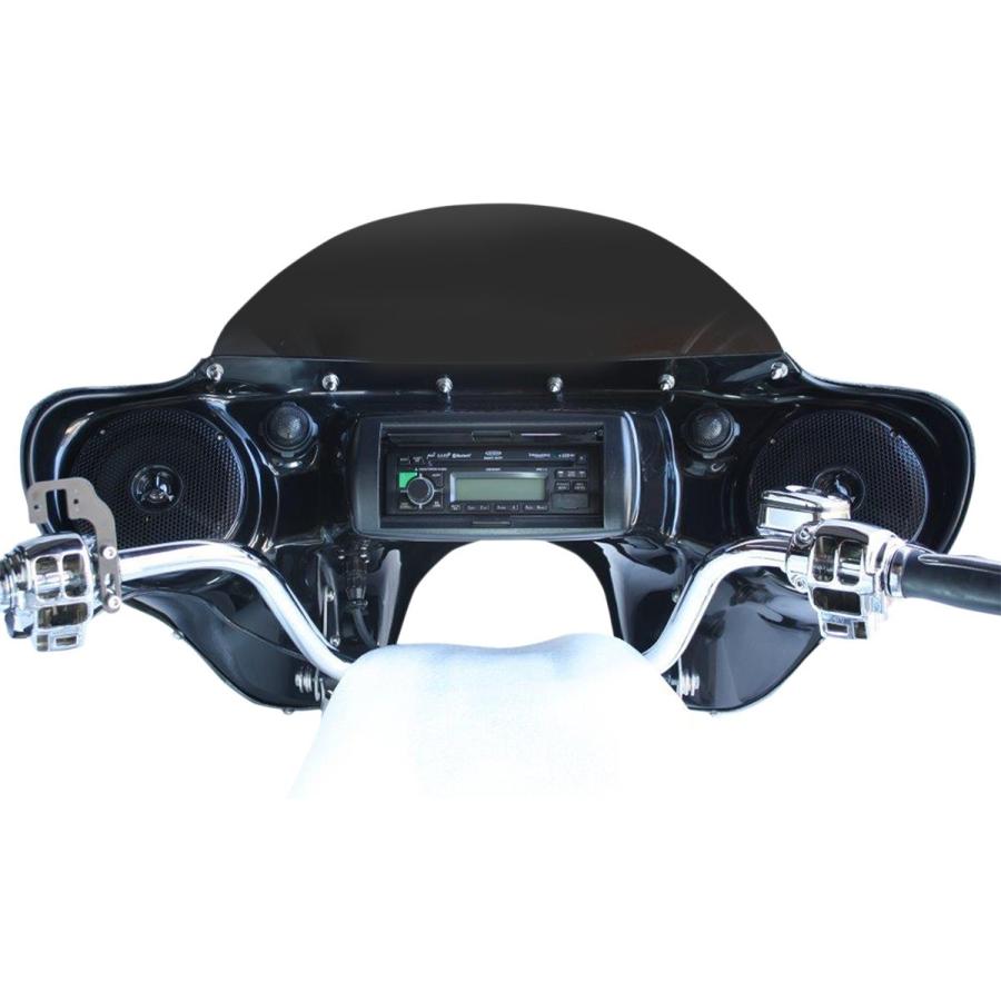 ブランド登録なし - HOPPE INDUSTRIES ホップインダストリーズ STEREO FAIRING SPRT RK HC [2330-0129] HARLEY-DAVIDSON ハーレーダビッドソン アッパーカウル・フロントカウル 外装パーツ-車、バイク、自転車