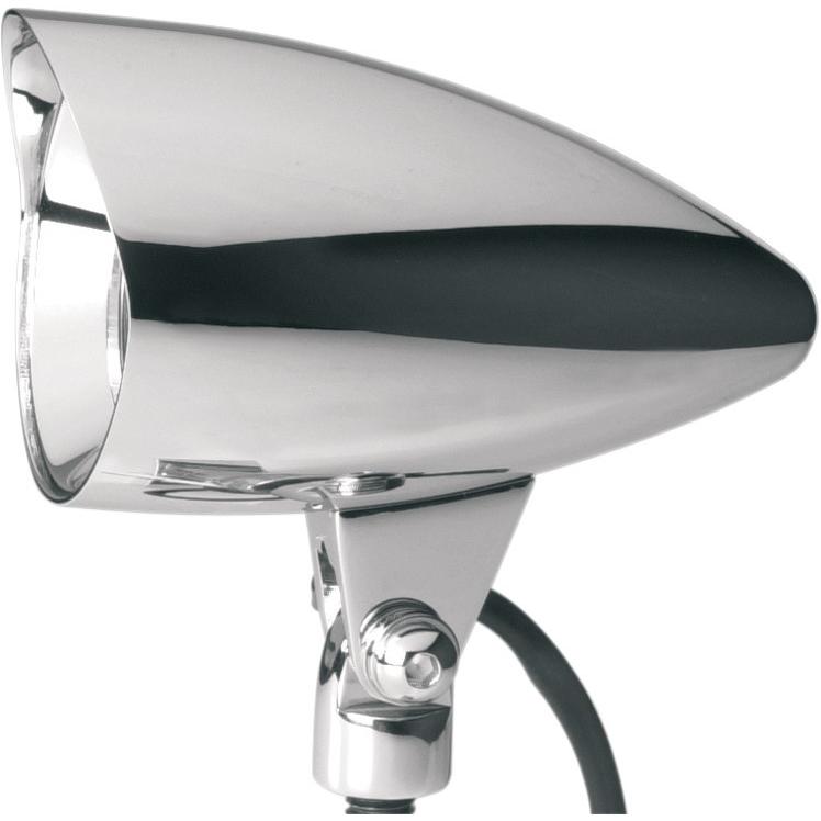 HEADWINDS ヘッドウィンズ ハロゲン スポットライト 2” コンコース バイザー付き【2”CON SPOTLIGHT W/VISOR [0901-2900]】 ヘッドライト 灯火類 電装系