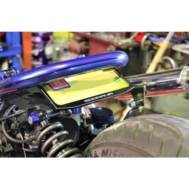 ズーマー フレーム スムージング仕様 + ズーマニアナンバーステー