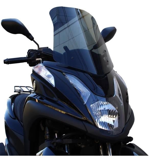 ポ*ポ様 トリシティ ロングスクリーン TYPE1 スクリーンミラー GIVI（ジビ） バイク スクリーン ヤマハ トリシティ 125/155 ラージ