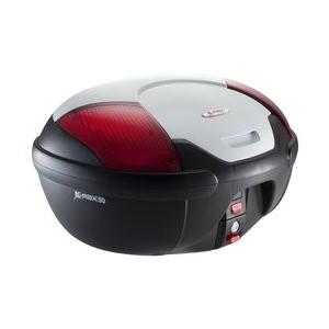 K-MAX ケーマックス K16 50L リアボックス ワーニングランプ付き カラー：シルバー トップケース・テールボックス 車体用バッグ・ケース