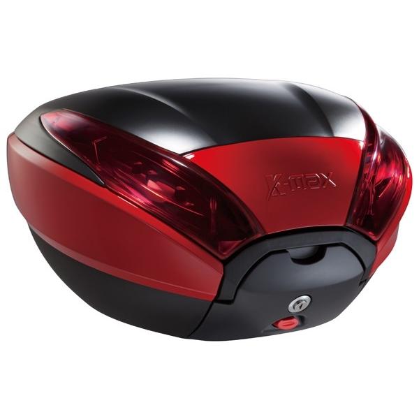 K-MAX ケーマックス K20 40L リアボックス ワーニングランプ付き カラー：レッド トップケース・テールボックス 車体用バッグ・ケース
