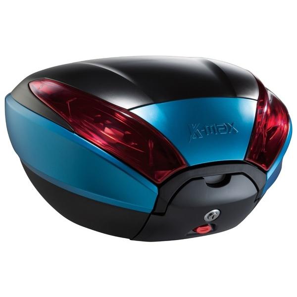 K-MAX ケーマックス K20 40L リアボックス ワーニングランプ付き カラー：ブルー トップケース・テールボックス 車体用バッグ・ケース