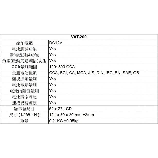 MASHIN マシン VAT-200 12V バッテリーアナライザー 電気・電圧計 計測ツール | ブランド登録なし | 01