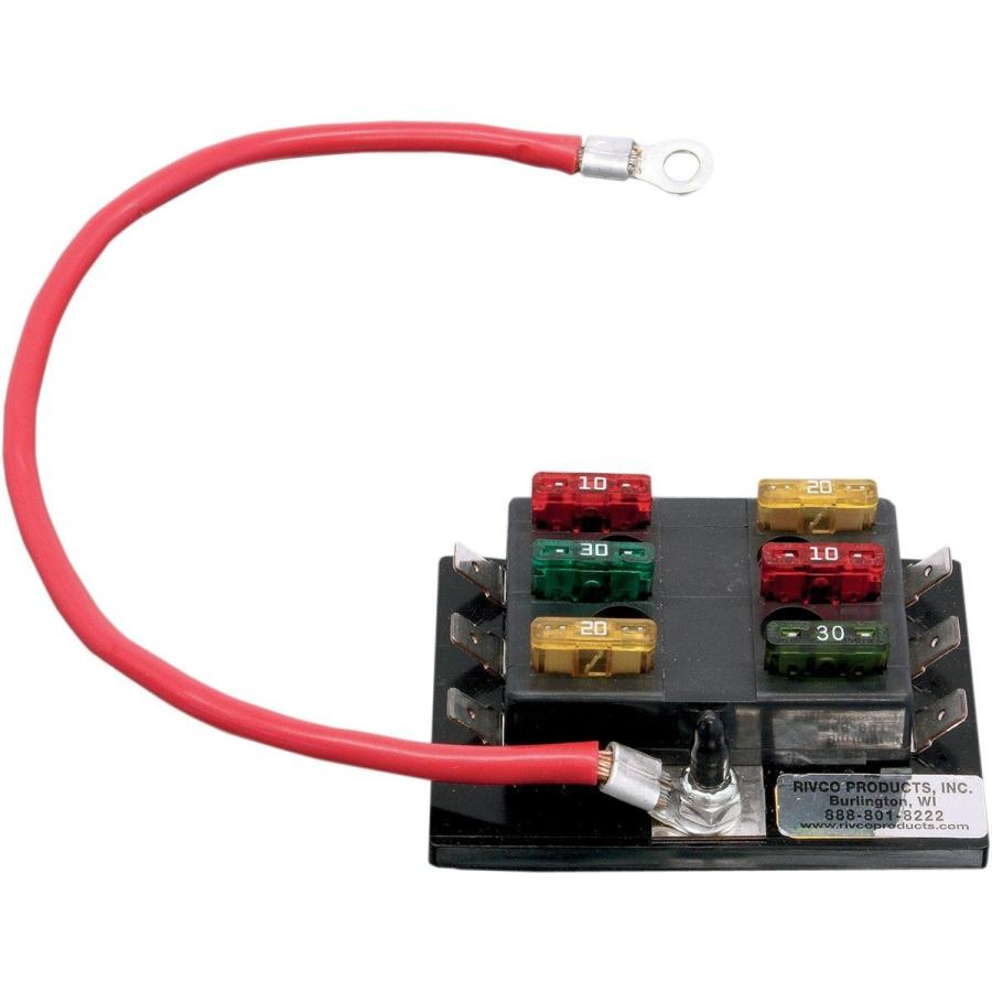 RIVCO PRODUCTS リブコプロダクツ FUSE BLOCK UNIVERSAL [2120-0389] GL1800 F6B 2013 - 2016 Gold Wing HONDA ホンダ ヒューズホルダー・ヒューズボックス