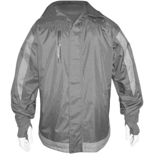 RU OUTSIDE アールユーアウトサイド JACKET VORTEX BLK／GRAY サイズ：X-Large [2854-0170] レインウェア アパレル | ブランド登録なし