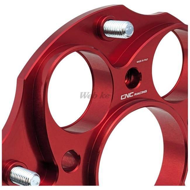 CNC Racing シーエヌシーレーシング リアスプロケットキャリア カラー：レッド DUCATI ドゥカティ スプロケットキャリア 駆動系