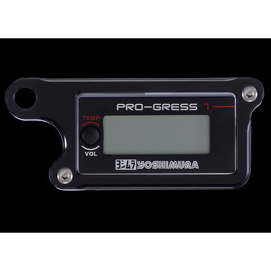 WOODSTOCK ウッドストック ヨシムラ PRO-GRESS1 テンプ・ボルトメーター対応 メーターステー Bタイプ カラー：ブラック メーター・インジケーター関係 電装系 | woodstock