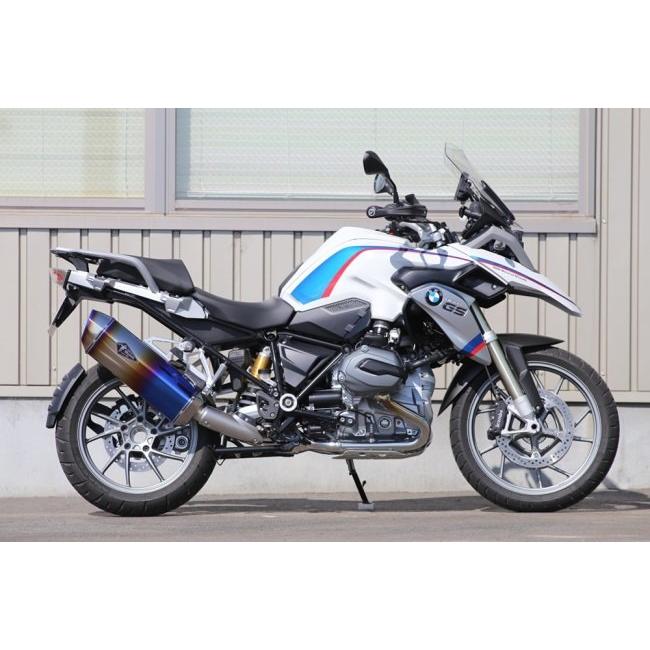 r’s gear アールズギア ワイバンリアルスペック スリップオンマフラー サイレンサータイプ：チタンドラッグブルー R1200GS Adventure BMW マフラー