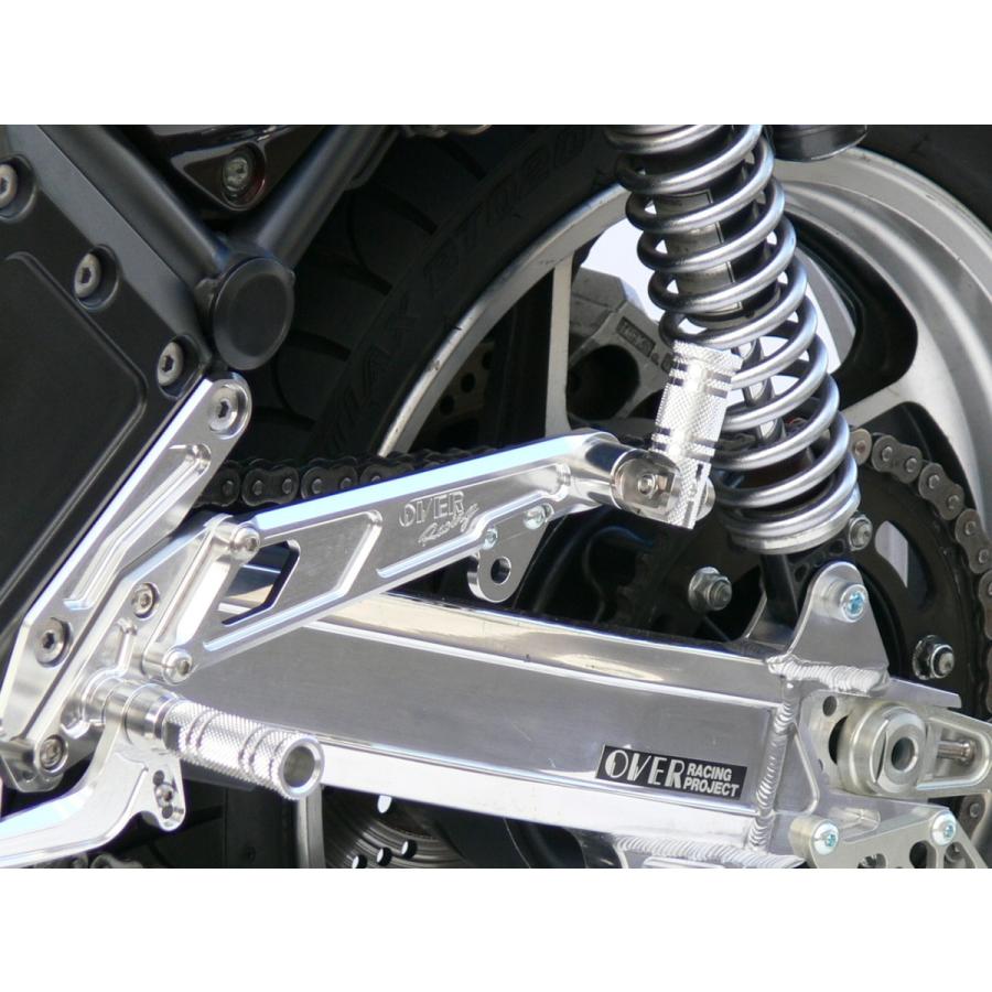 OVER オーヴァー タンデムキット (51-73-02専用) ゼファー1100 KAWASAKI カワサキ タンデムステップ・タンデムブラケット ステップ 足回り_2