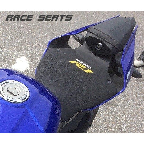 RACESEATS レースシーツ シートASSY ストリート ネオプレンライン／カーボンシートプレート (シート一式) YZF-R1 YAMAHA ヤマハ シート シート関連 外装