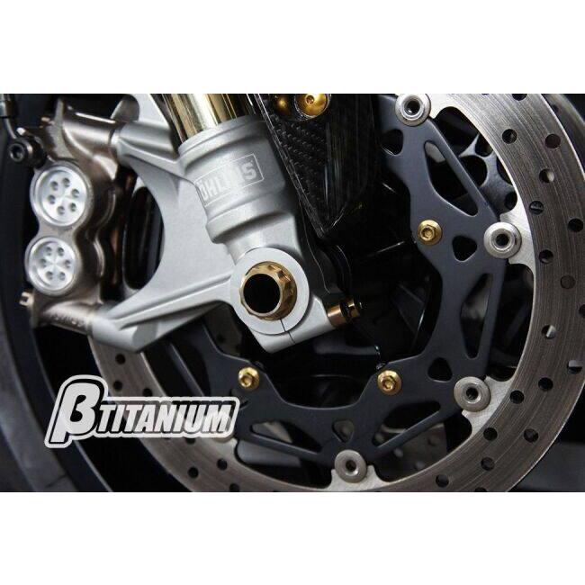 βTITANIUM ベータチタニウム フロントブレーキ ディスクローター チタンボルトキット カラー：シルバー(処理無し) DUCATI ドゥカティ ローターボルト ブレーキ | βTITANIUM | 05