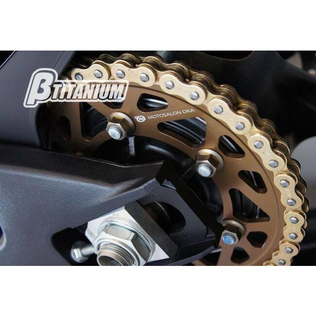 βTITANIUM ベータチタニウム リアスプロケット ロックチタンナットキット カラー：シルバー(処理無し) GSX-R 1000 600 750 GSX-S SUZUKI スズキ 駆動系の画像