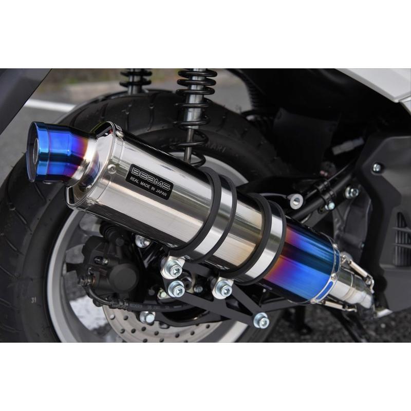 BEAMS BEAMS:ビームス R-EVO フルエキゾーストマフラー サイレンサー:チタン NMAX 155 YAMAHA ヤマハ|ウェビック1号店|01