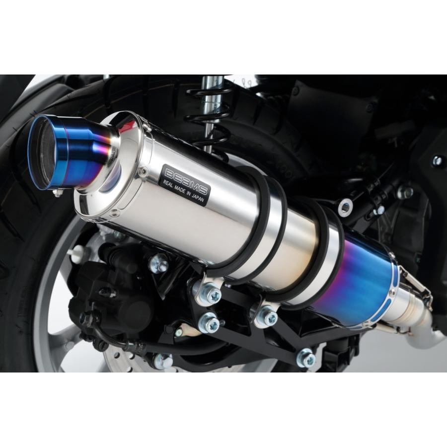 BEAMS BEAMS:ビームス R-EVO フルエキゾーストマフラー サイレンサー:チタン NMAX 155 YAMAHA ヤマハ|ウェビック1号店|05