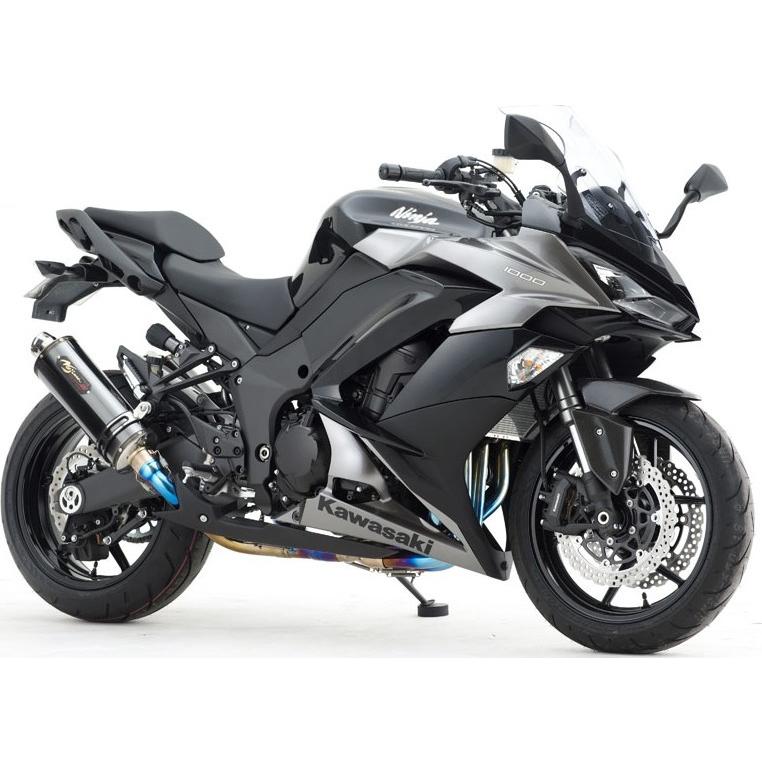 NOJIMA ノジマ DLCチタン フルエキゾーストマフラー Ninja1000