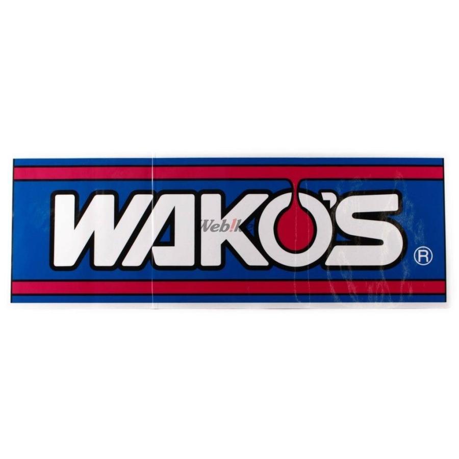 ワコーズオイル交換ステッカー40シート480枚・WAKO'S WAKOS（ワコーズ） ステッカー サイズ：特大(約295mm×837mm