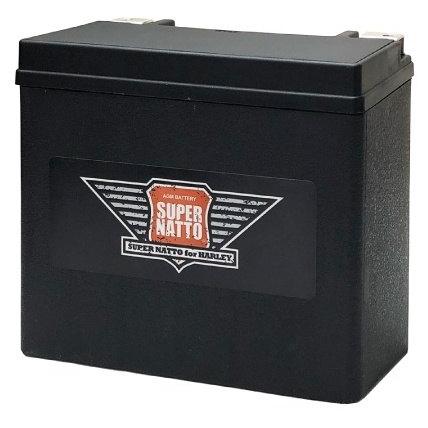 SUPER NATTO スーパーナット ハーレー専用AGMバッテリー【スーパーナット】 YAMAHA ヤマハ HONDA ホンダ HARLEY-DAVIDSON ハーレーダビッドソン 鉛系バッテリー | SUPER NATTO