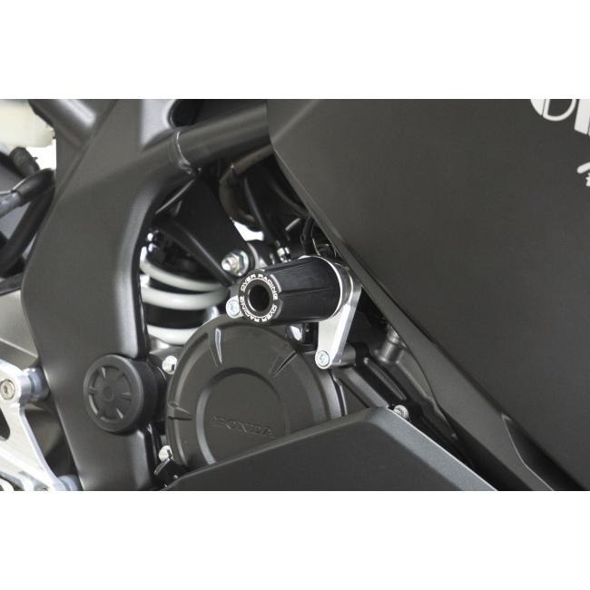 OVER オーヴァー レーシングスライダー カラー：シルバー CBR250RR HONDA ホンダ エンジンスライダー・フレームスライダー フレーム_1