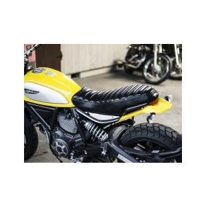 Motor Rock モーターロック 本革シート カラー：ブラック Scrambler
