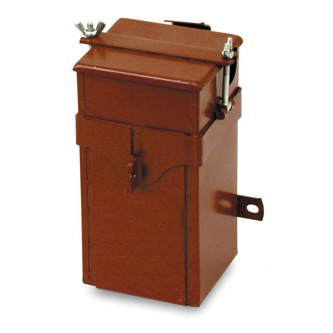 ブランド登録なし - SAMWEL サムウェル 6V 蓄電池ボックス席【6V BATTERY BOX】 29-53 45SV SOLO MODELS (EXCL SERVICAR) HARLEY-DAVIDSON ハーレーダビッドソン 飾りつけ バッテリー-バイク-バッテリーケース