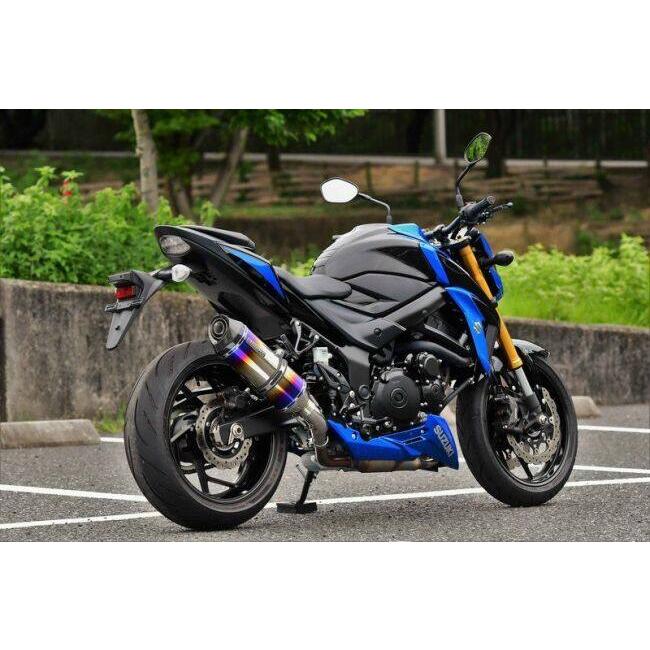 GSX-S750 C533F 17-21ビームス ヒートチタン マフラー BEAMS（ビームス） GT-CORSA スリップオンマフラー GSX-S750 SUZUKI
