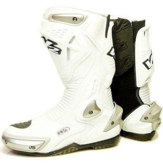 W2 レーシングブーツ　43 26.5 W2 Boots W2ブーツ ミサノ［ホワイト］レーシングブーツ サイズ：26.0