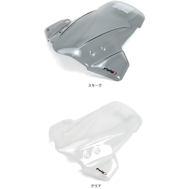 Puig（プーチ） ツーリングスクリーン カラー：ブラック NC700X