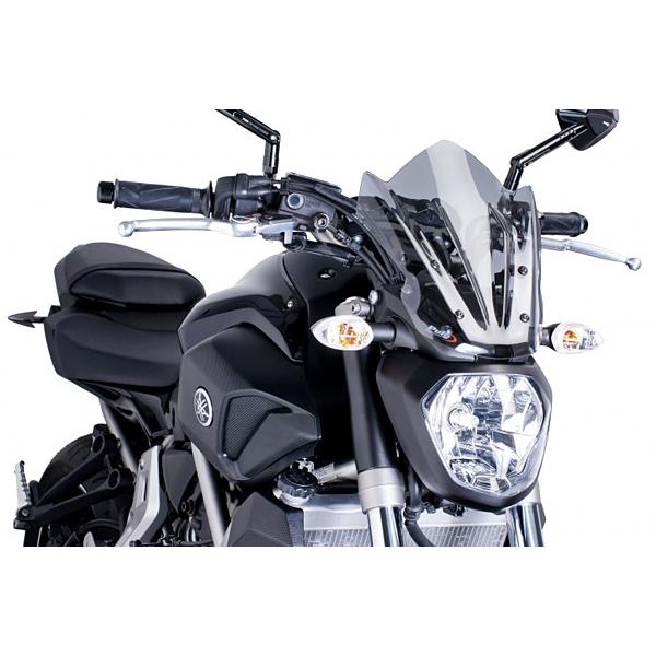 Puig プーチ ニュージェネレーション NKスクリーン (SPORT) カラー：カーボン MT-07 YAMAHA ヤマハ スクリーン 外装_2