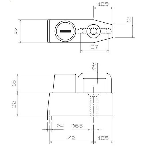 ENDURANCE エンデュランス 汎用ヘルメットホルダーセット カラー：ブラック ヘルメットロック ヘルメット | ENDURANCE（バイク） | 01