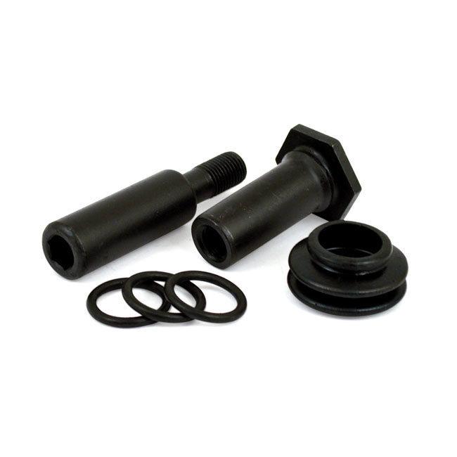 ブランド登録なし - MCS エムシーエス ガイドピンマウントキットブレーキキャリパー 向こう正面【GUIDE PIN MOUNT KIT BRAKE CALIPER FRONT】 COLOR：BLACK 余分の物打ちきり部分品 車、バイク、自転車-その他ブレーキパーツ-バイク