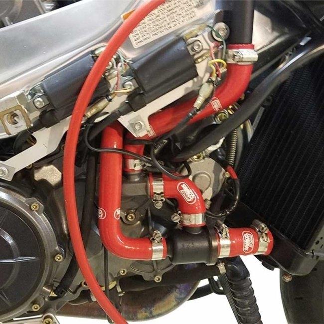 SAMCO SPORT サムコスポーツ クーラントホース(ラジエーターホース) カラー：クラシックマットブラック(限定色) RSV 1000 Mille Tuono APRILIA アプリリアの画像