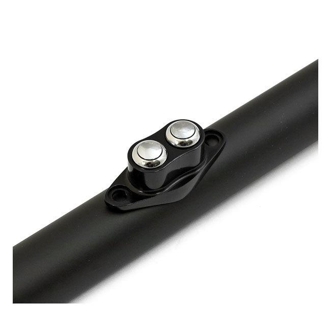 MCS エムシーエス ダブル D ハンドルバースイッチ【DOUBLE HANDLEBAR SWITCH】 COLOR：BLACK ハンドルスイッチ・スイッチボックス ハンドル周辺パーツ ハンドルの画像