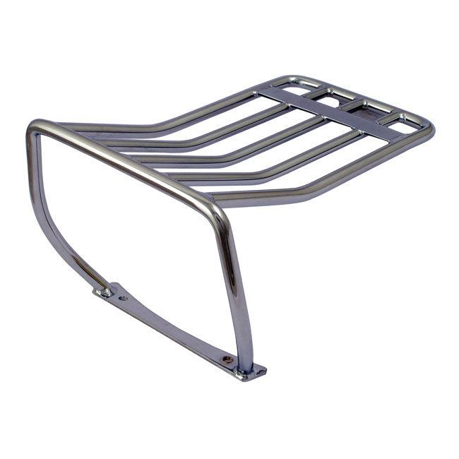 MCS MCSエムシーエス BOBTAILラゲッジラック【BOBTAIL LUGGAGE RACK】 COLOR：CHROME 0611 FXST (EX 0007 FXSTD)(NU