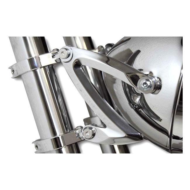 MCS エムシーエス ヘッドライトブラケット Z-スタイル【HEADLAMP BRACKET Z-STYLE】 SIZE：42+43MM ヘッドライト 灯火類 電装系の画像