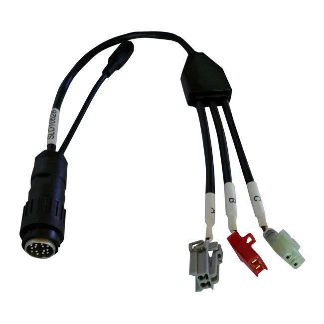 MCS エムシーエス SCAN コネクタケーブル【SCAN CONNECTOR CABLE】 HISS 2-PIN HONDA ホンダ コネクター・カプラー スイッチ・ハーネス関係 電装系
