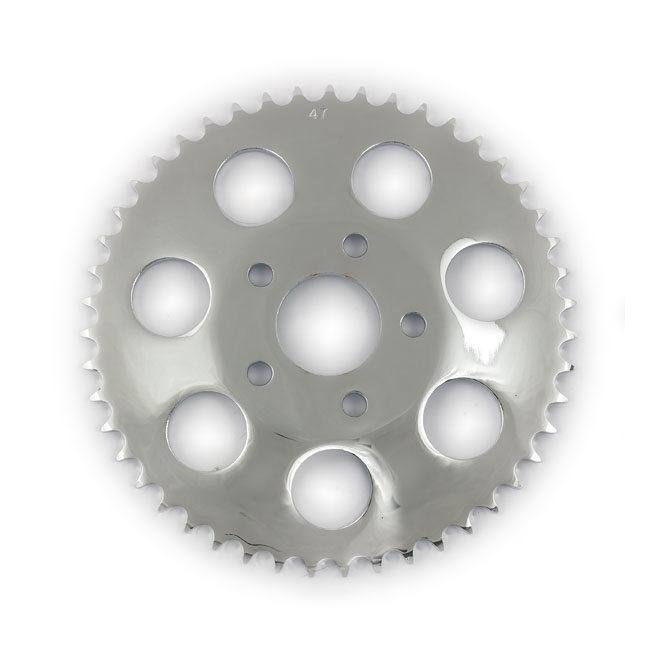 MCS エムシーエス リアスプロケット 51T【REAR SPROCKET 51T】 COLOR：CHROME 73-85 4-SP B．T．； 79-81 XL(NU) HARLEY-DAVIDSON ハーレーダビッドソン 駆動系