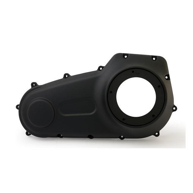 MCS エムシーエス アウタープライマリーカバー【OUTER PRIMARY COVER】 COLOR：BLACK POWDER COATED 07-16 SOFTAIL； 06-16 DYNA WITH OEM FORWARD CONTROLS