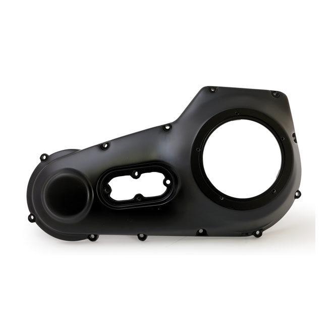 MCS エムシーエス アウタープライマリーカバー【OUTER PRIMARY COVER】 COLOR：BLACK POWDER COATED 99-06 SOFTAIL； 99-05 DYNA(NU) プライマリーカバー