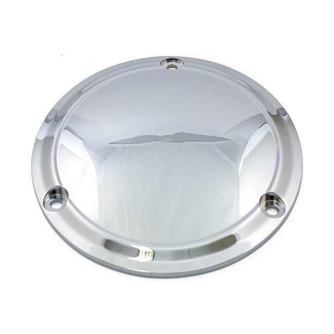 MCS エムシーエス ステップダービーカバー 3穴【STEPPED DERBY COVER 3 HOLE】 COLOR：CHROME 70-98 B．T．(NU) HARLEY-DAVIDSON ハーレーダビッドソン