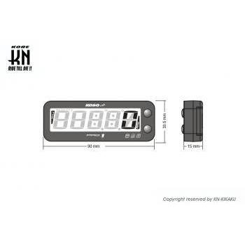 なっこ KOSO コーソー Pro1マルチメーター【タコメーター／温度計】 多機能油