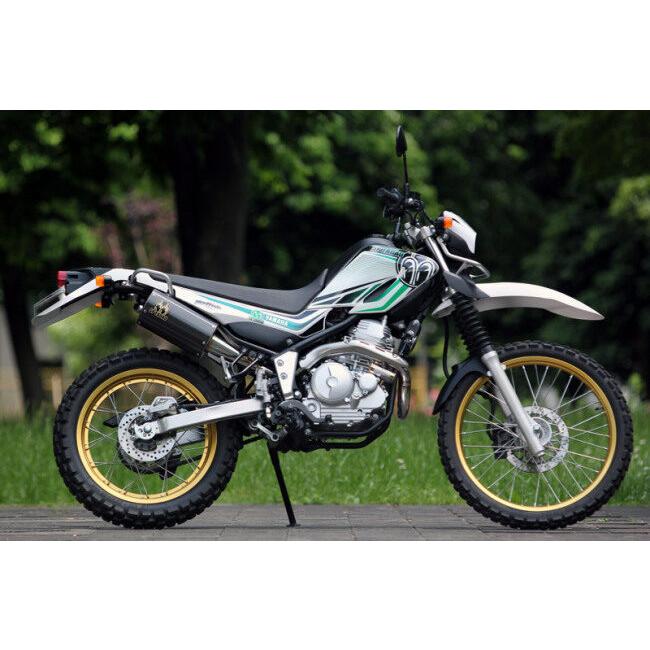 セローマフラー　SP忠男POWER BOX　ステンレス SP忠男 スペシャルパーツ忠男 POWER BOX (パワーボックス) SUS＆Carbon